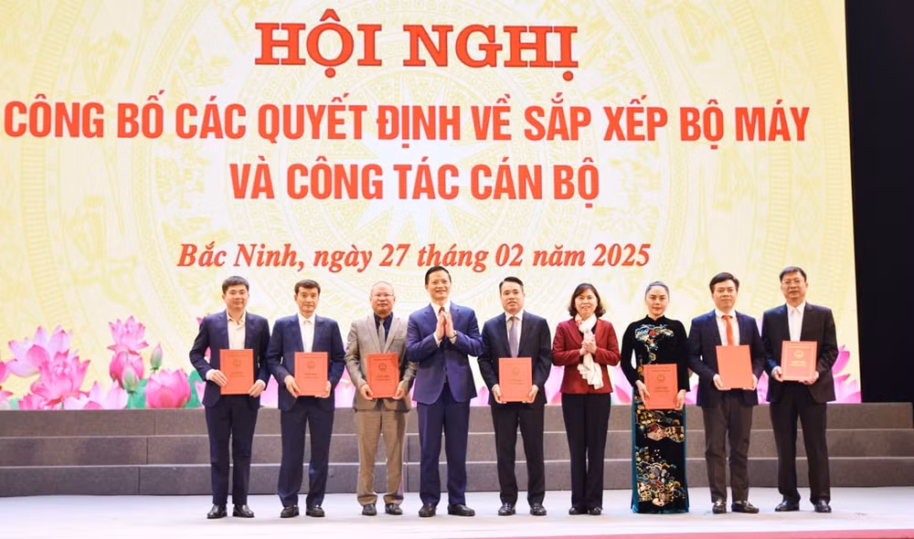 bac ninh bo nhiem nhieu giam doc va pho giam doc cac so sau sap xep hinh 1