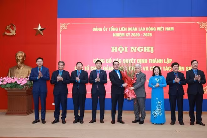 thanh lap cac to chuc dang truc thuoc dang uy tong ldldvn hinh 1