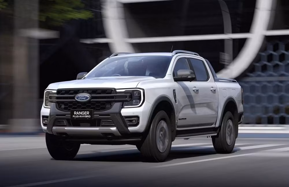 mo ban ford ranger phev co the chay thuan dien 45 km hinh 1