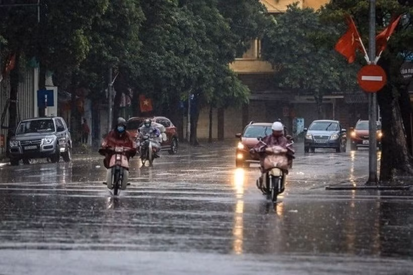 du bao thoi tiet ngay 22 2 mien bac nhieu may co mua nho rai rac hinh 1