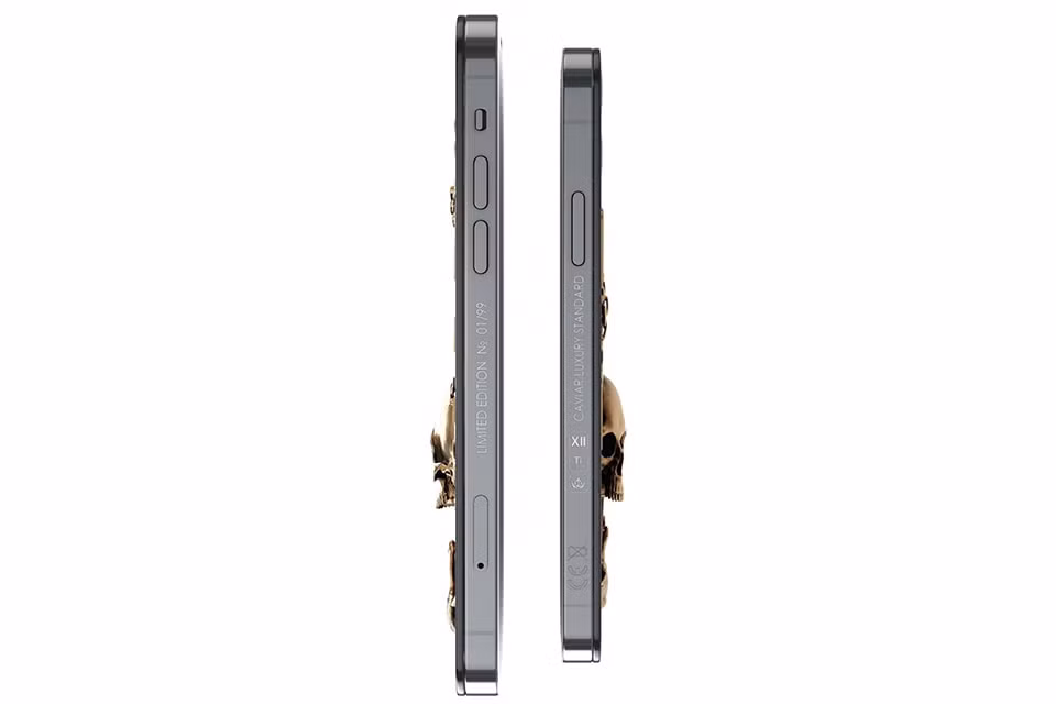 iPhone 12 Pro và iPhone 12 Pro Max được hãng độ Caviar thay đổi diện mạo mới. Ảnh: Caviar