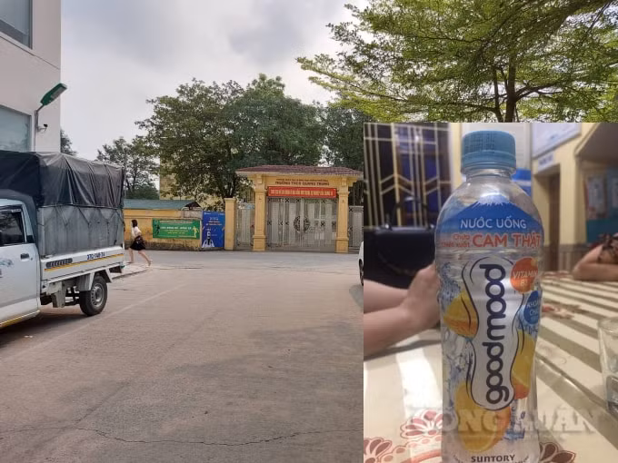 9 học sinh ở Nghệ An bị đau bụng, buồn nôn sau khi uống nước ngọt miễn phí ở cổng trường