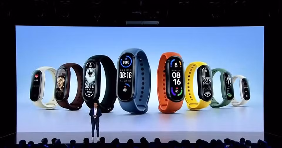 Vòng thông minh Xiaomi Mi Band 6. Ảnh: Xiaomi