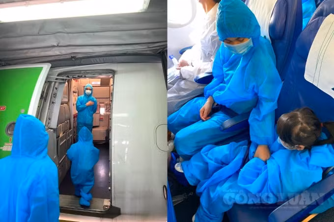 Tất cả các hành khách được đảm bảo sàng lọc yếu tố dịch tễ lần 1 và xét nghiệm bằng test nhanh kháng nguyên virus SAR-CoV-2 trong thời gian không quá 48 giờ