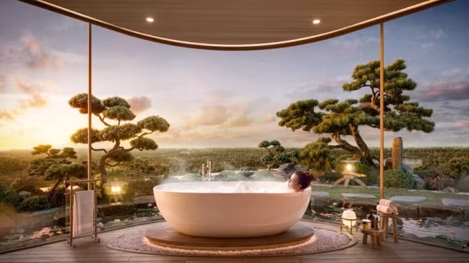 The Landmark là dự án đầu tiên tại Việt Nam đưa khoáng nóng vào trong căn hộ