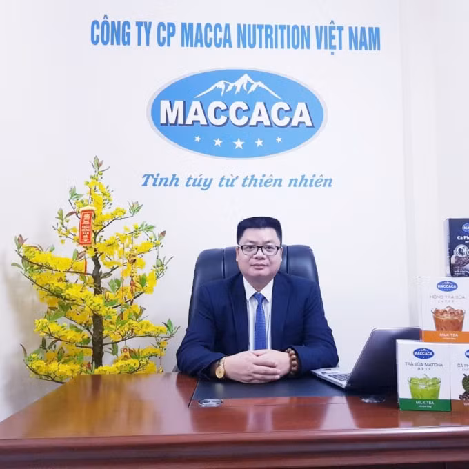 Ông Lê An Trung, Chủ tịch HĐQT kiêm Tổng Giám đốc Công ty Cổ phần Tập đoàn Maccaca Việt Nam.