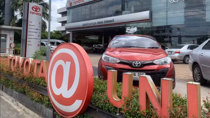 COVID-19 bùng phát đã buộc Toyota phải tạm dừng hoạt động tại cả 3 nhà máy của hãng ở Thái Lan - Ảnh: Yohei Muramatsu