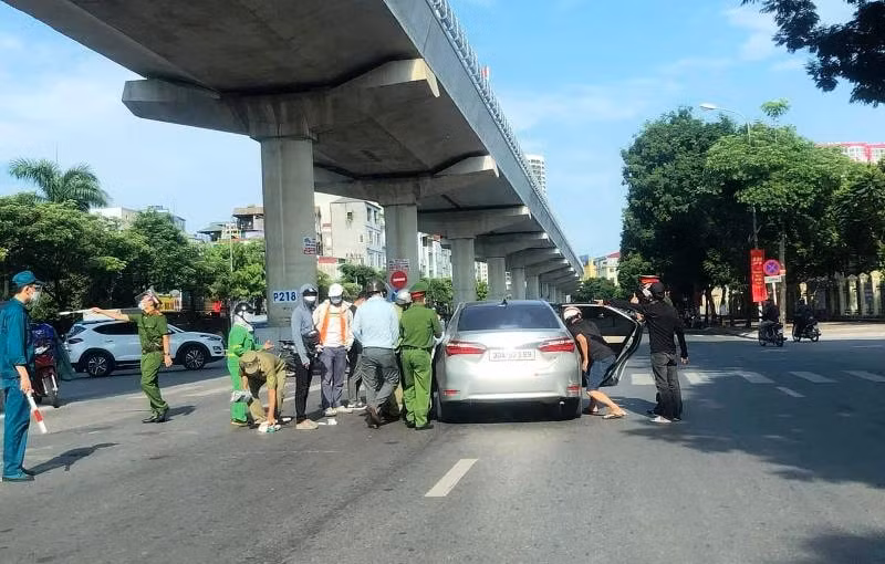 Hiện trường vụ việc. Ảnh: kinhtedothi