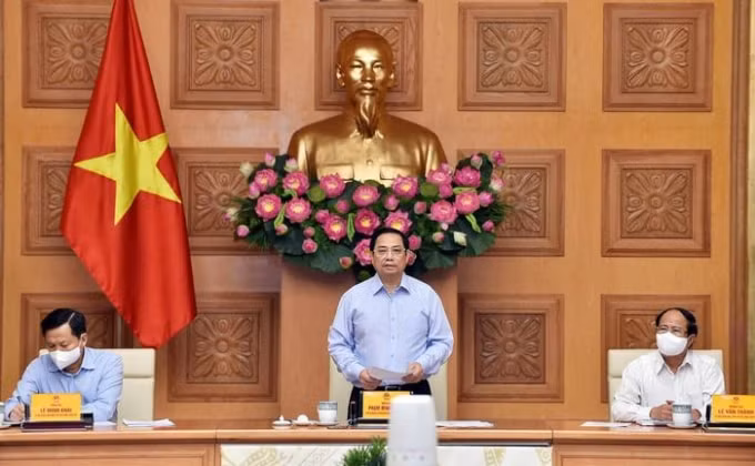 Thủ tướng Phạm Minh Chính phát biểu khai mạc Hội nghị.