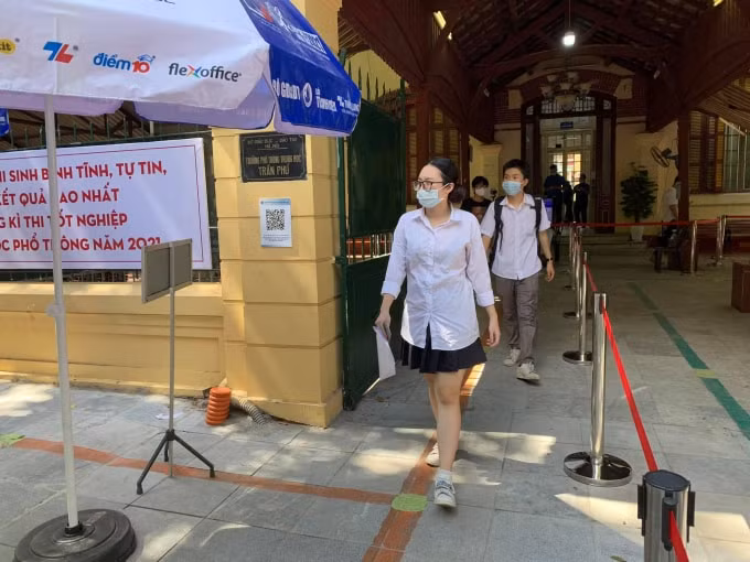 Kỳ thi tốt nghiệp THPT 2021 diễn ra vào ngày 7 và 8/7 (ảnh Trinh Phúc).