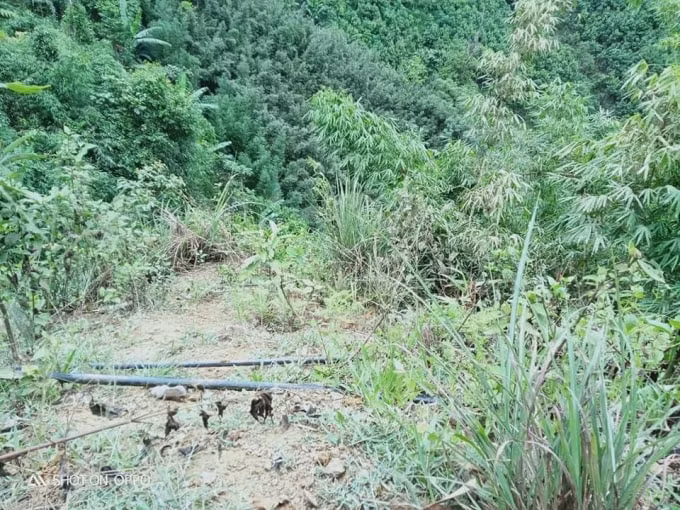 Hiện trường vụ nổ.
