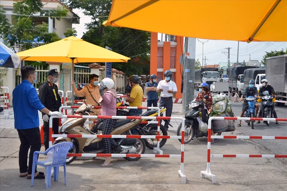 An Giang phát hiện 1 ca dương tính Covid-19 ngày 28 sau cách ly. Ảnh: laodong.vn