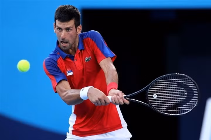 Novak Djokovic thất bại ở trận tranh huy chương đồng đơn nam. Ảnh: internet