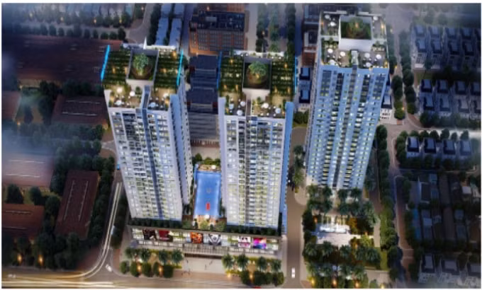 Phối cảnh dự án Rivera Park Sài Gòn của Long Giang Land.