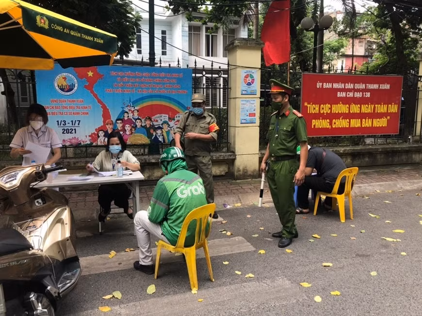 Hà Nội xử phạt gần 1,7 tỷ đồng trong ngày thứ 9 giãn cách xã hội. Ảnh: minh họa