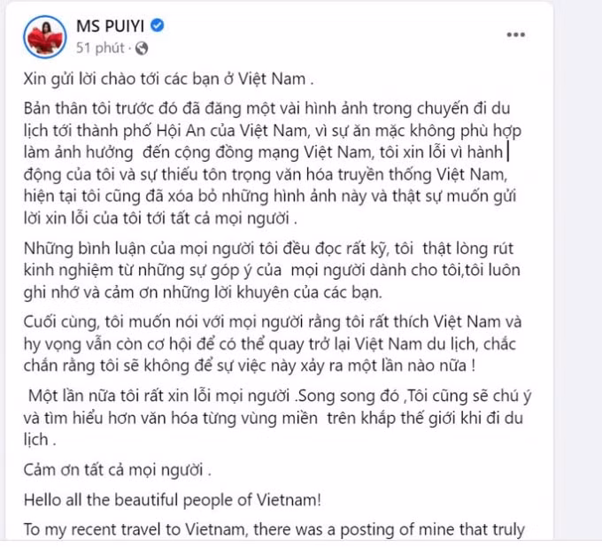 nu du khach nuoc ngoai tha vong 3 phan cam o hoi an gui tam thu xin loi hinh 1