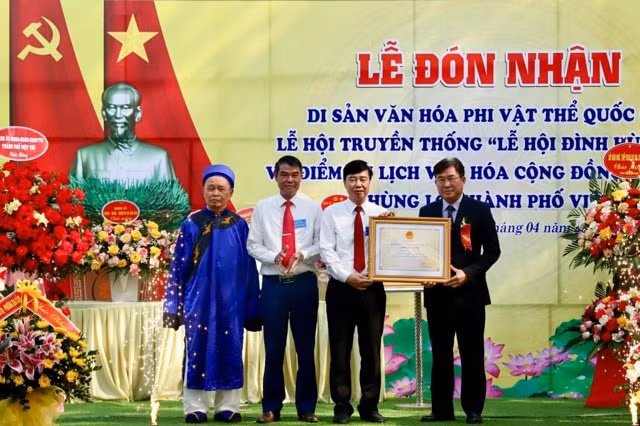 cong nhan le hoi dinh hung lo la di san van hoa phi vat the quoc gia hinh 1