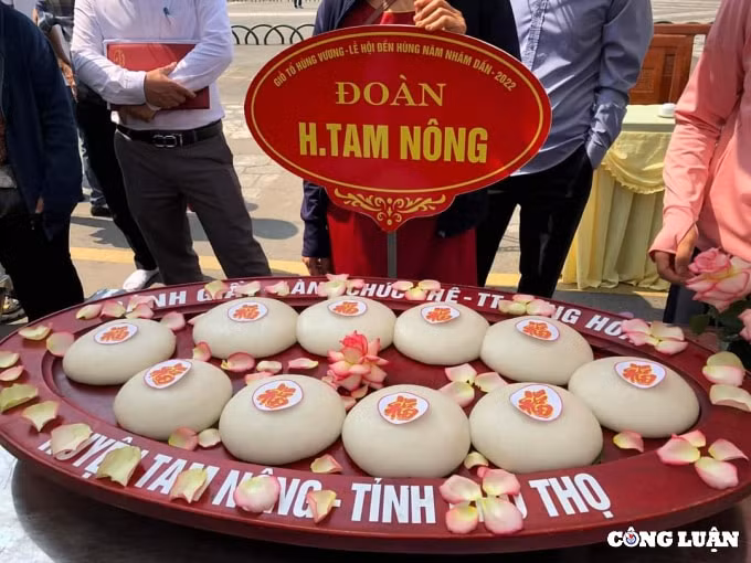 phu tho hon 100 nghe nhan tranh tai tai hoi thi lam banh chung banh giay hinh 4
