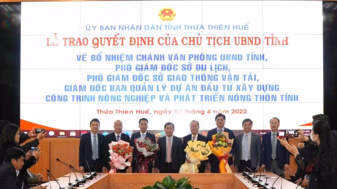 thua thien hue dieu dong va bo nhiem nhieu lanh dao cap so hinh 1