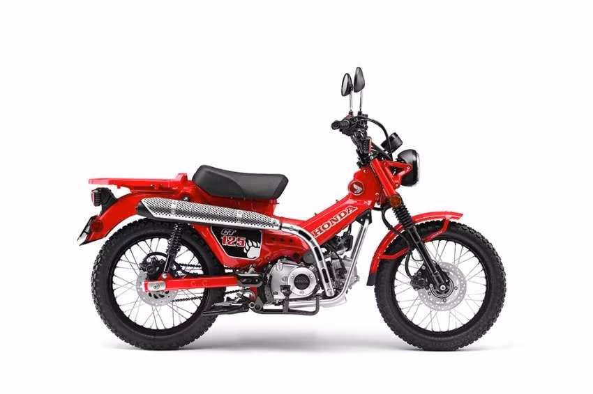 honda trail 125 mau do ra mat tai my gia 3999 usd hinh 3