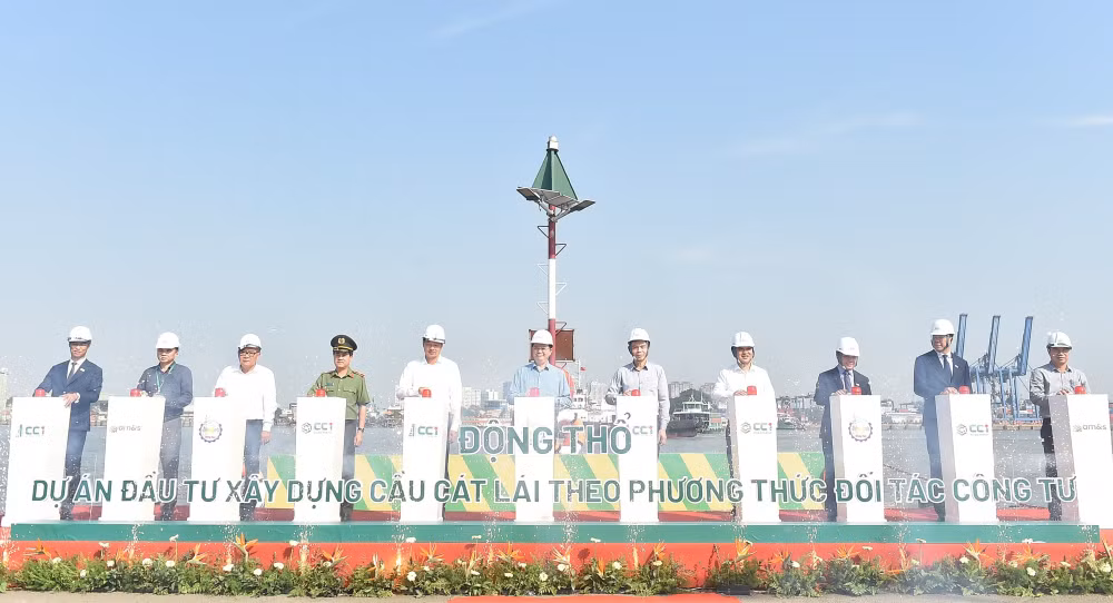 Động thổ dự án đầu tư xây dựng cầu Cát Lái- Ảnh 1.