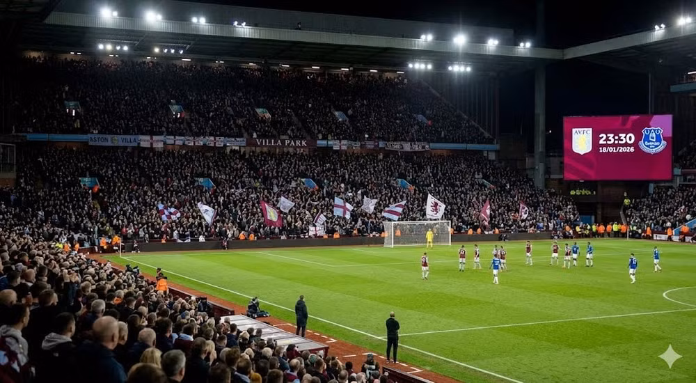 Aston Villa vs Everton