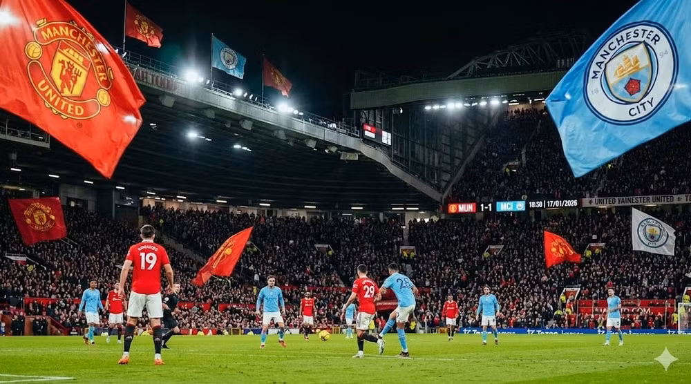 MU vs Man City 19h30 17-1-2026