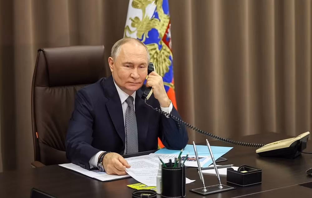 Tổng thống Nga Vladimir Putin. Ảnh: TASS