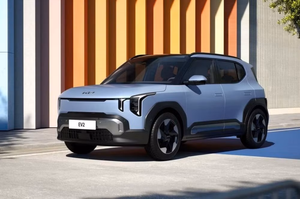 Kia EV2 2026 cùng cỡ với VinFast VF 5 - Ảnh: Kia