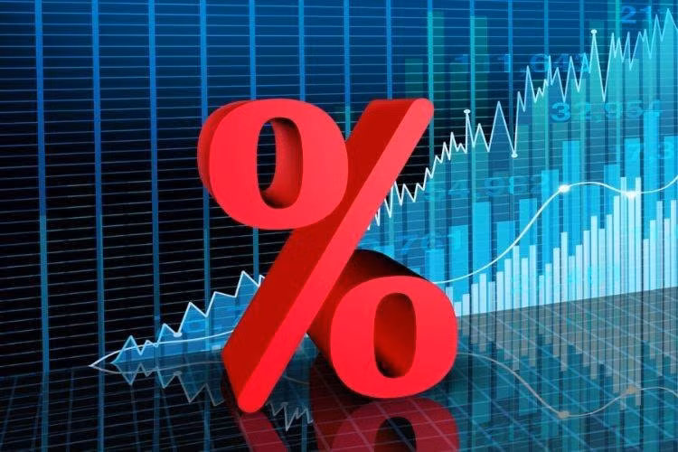 Biểu đồ dự báo xu hướng lãi suất của các nhóm ngân hàng trong năm 2026 theo báo cáo của VCBS
