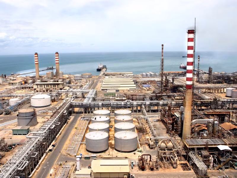 Tổ hợp lọc dầu Paraguaná ở bang Falcón, Venezuela. Ảnh: Petróleos de Venezuela