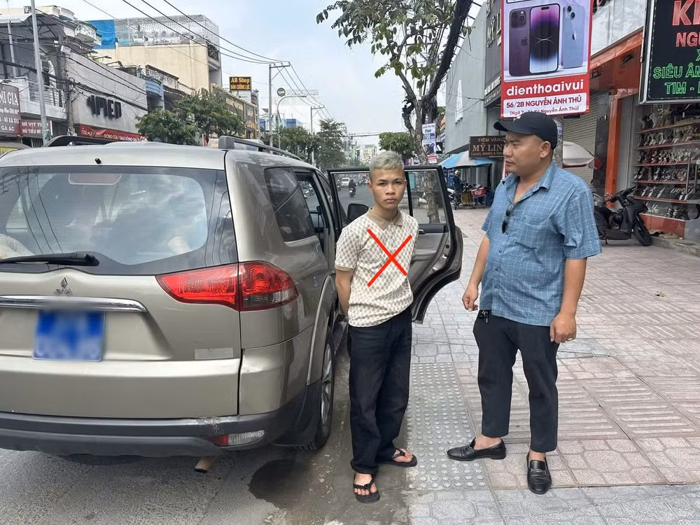 Đối tượng Nguyễn Văn Hưng bị bắt giữ khi lẩn trốn tại TP Hồ Chí Minh