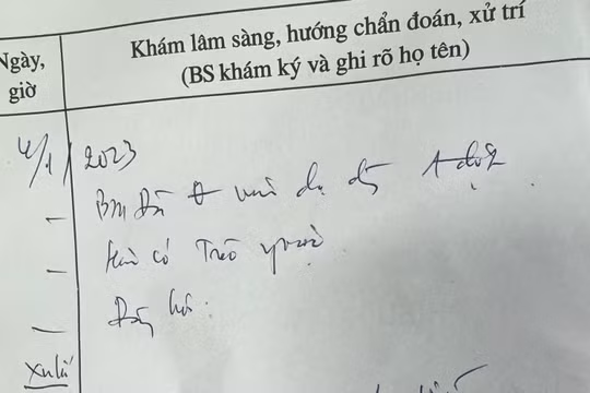Bác sĩ viết đơn thuốc 'chữ như giun dế' có thể bị phạt tới 2 triệu đồng từ 15/5