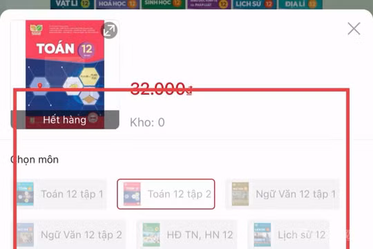  Phụ huynh vất vả 'săn' từng cuốn sách giáo khoa dù 220 triệu bản đã ra thị trường