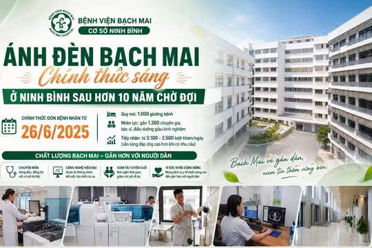 Sau hơn 10 năm trông đợi, người dân Ninh Bình sắp có Bệnh viện Bạch Mai 'ngay bên thềm nhà'