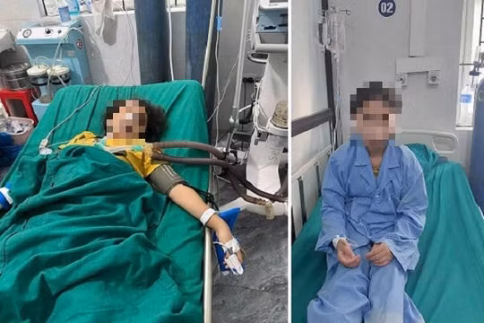 3 mẹ con uống nước lá rừng tự pha, hai người tử vong, bé 12 tuổi ngừng tim