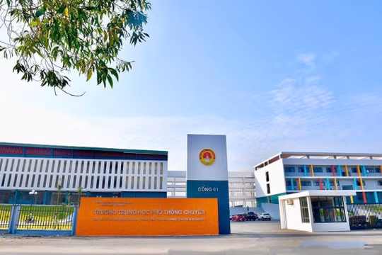 Trường THPT Chuyên Tuyên Quang. Ảnh: Fanpage nhà trường