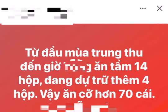 Ăn 70 cái bánh trung thu, phải chạy, đi bộ bao lâu để tiêu hao năng lượng tránh béo phì?