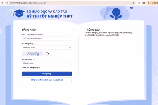 Hơn 112.000 thí sinh đăng ký gần 653.000 nguyện vọng trong ngày đầu xét tuyển đại học