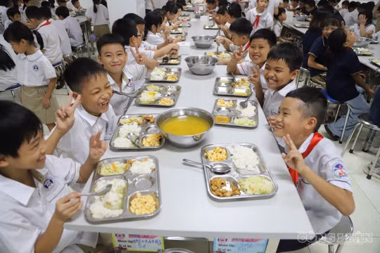 Đề xuất quy trình mới quản lý bữa ăn bán trú ở trường học