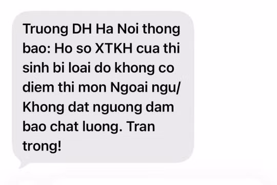 Nhiều thí sinh có IELTS vẫn trượt xét tuyển vào đại học