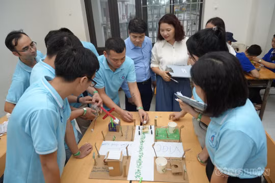 70 phút 'căng não' của sinh viên trường nghề để giải bài toán xanh