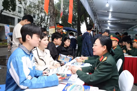 Điểm sàn 23 trường quân đội, cao nhất chỉ 25 điểm