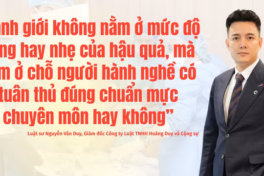 Tai biến y khoa: Khi nào bác sĩ được bảo vệ, người bệnh được bồi thường?