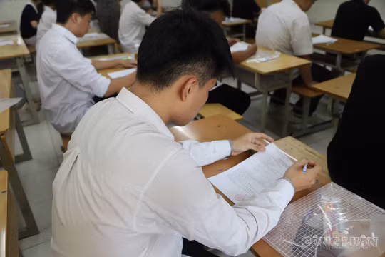 12 trường hợp bị đình chỉ vì sử dụng điện thoại và mang tài liệu vào phòng thi môn Ngữ văn