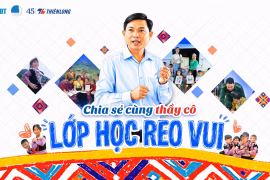 Muốn lớp học 'reo vui', trước hết phải tiếp sức người thầy