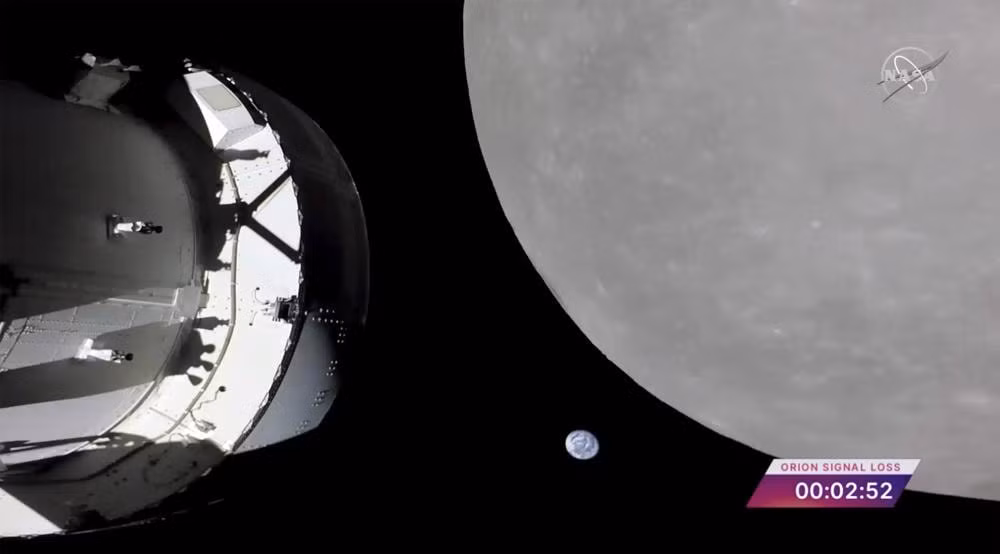 su menh artemis phi thuyen orion da den duoc quy dao mat trang hinh 1