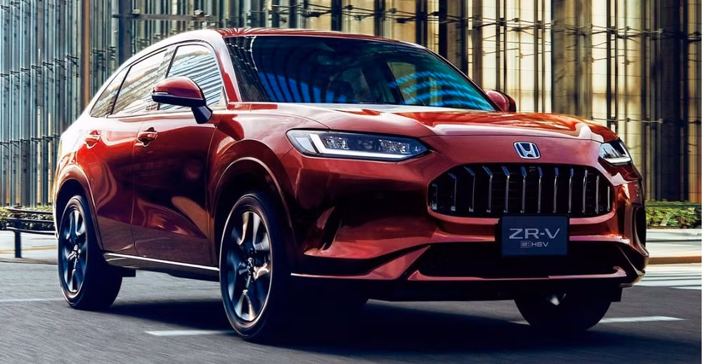 honda zr v ra mat tai nhat ban co dong co hybrid va tang ap hinh 1