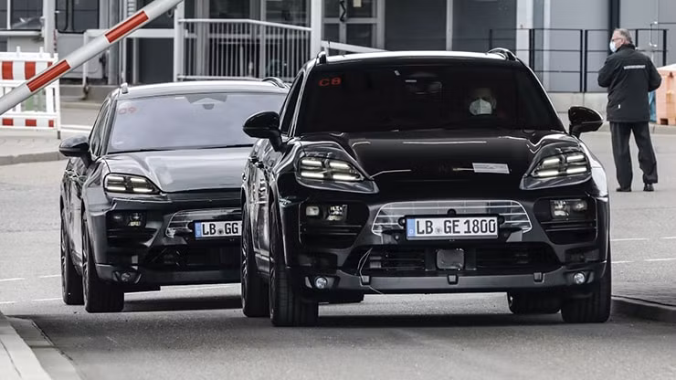 porsche macan su dung dong co dien lo dien tren duong thu hinh 1
