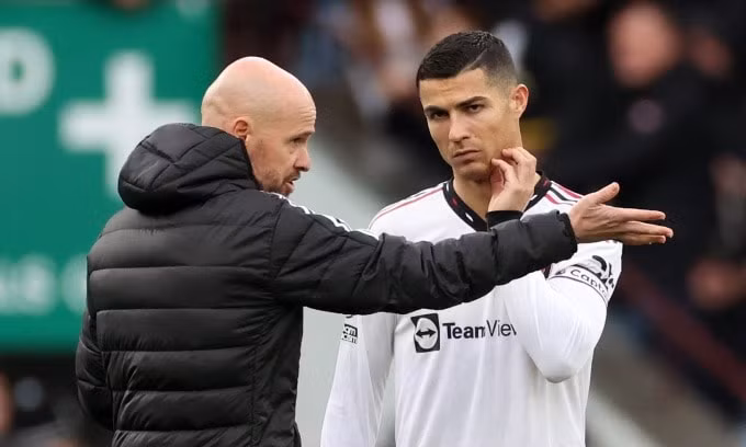 ronaldo khong con la cau thu cua man united hinh 2